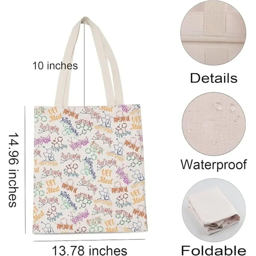 Tote Bag - Veterinary Hospital Doctor VET Medical Tech DVM Animal Lover Gift